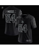 Randy Moss Minnesota Vikings Nike Retired Player RFLCTV Limited Jersey - Black