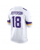 Justin Jefferson Minnesota Vikings Nike Game Player Jersey - White