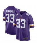 Brian Asamoah Minnesota Vikings Nike Player Game Jersey - Purple