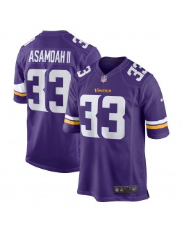 Brian Asamoah Minnesota Vikings Nike Player Game Jersey - Purple