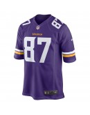 T.J. Hockenson Minnesota Vikings Nike Game Player Jersey - Purple