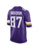 T.J. Hockenson Minnesota Vikings Nike Game Player Jersey - Purple