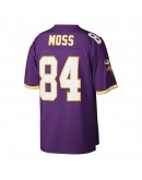 Randy Moss Minnesota Vikings Mitchell & Ness Big & Tall 1998 Retired Player Replica Jersey - Purple