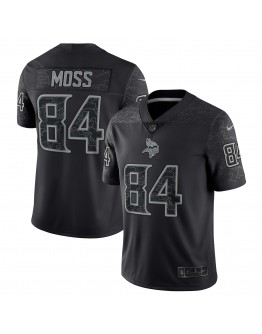 Randy Moss Minnesota Vikings Nike Retired Player RFLCTV Limited Jersey - Black