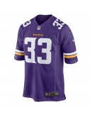 Brian Asamoah Minnesota Vikings Nike Player Game Jersey - Purple