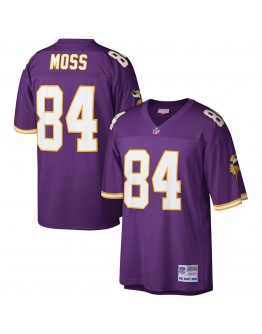 Randy Moss Minnesota Vikings Mitchell & Ness Big & Tall 1998 Retired Player Replica Jersey - Purple