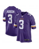 Jordan Addison Minnesota Vikings Nike 2023 NFL Draft First Round Pick Game Jersey - Purple