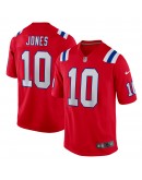 Mac Jones New England Patriots Nike Game Jersey - Red