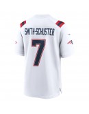 JuJu Smith-Schuster New England Patriots Nike Game Player Jersey - { White