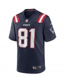 Randy Moss New England Patriots Nike Game Retired Player Jersey - Navy