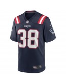 Rhamondre Stevenson New England Patriots Nike Game Jersey - Navy