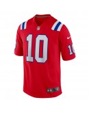 Mac Jones New England Patriots Nike Game Jersey - Red