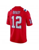 Tom Brady New England Patriots Nike Retired Game Jersey - Red