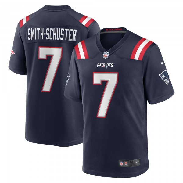 JuJu Smith-Schuster New England Patriots Nike Game Player Jersey - Navy