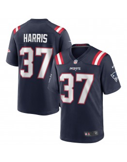 Damien Harris New England Patriots Nike Game Jersey - Navy