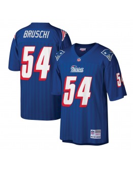 Tedy Bruschi New England Patriots Mitchell & Ness Legacy Replica Jersey - Royal