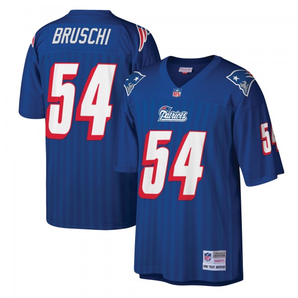 Tedy Bruschi New England Patriots Mitchell & Ness Legacy Replica Jersey - Royal