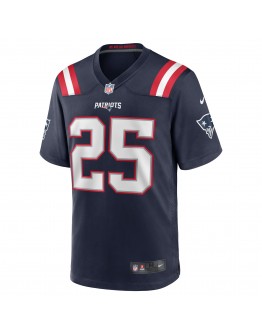 Marcus Jones New England Patriots Nike Game Player Jersey - Navy