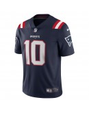 Mac Jones New England Patriots Nike Vapor Limited Jersey - Navy