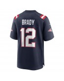 Tom Brady New England Patriots Nike Game Retired Player Jersey - Navy