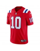 Mac Jones New England Patriots Nike Vapor Limited Jersey - Red