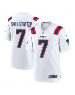 JuJu Smith-Schuster New England Patriots Nike Game Player Jersey - { White