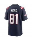 Randy Moss New England Patriots Nike Game Retired Player Jersey - Navy