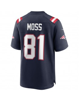 Randy Moss New England Patriots Nike Game Retired Player Jersey - Navy