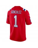 Christian Gonzalez New England Patriots Nike 2023 NFL Draft First Round Pick Alternate Game Jersey - Red