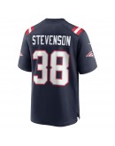 Rhamondre Stevenson New England Patriots Nike Game Jersey - Navy