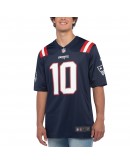 Mac Jones New England Patriots Nike Player Game Jersey - Navy