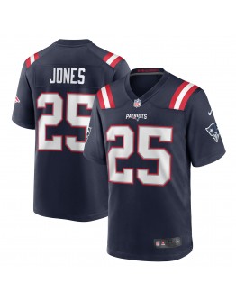 Marcus Jones New England Patriots Nike Game Player Jersey - Navy