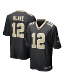 Chris Olave New Orleans Saints Nike Player Game Jersey - Black