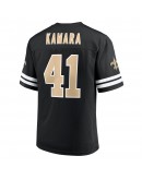 Men's Alvin Kamara Black New Orleans Saints Replica Player Jersey