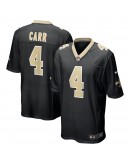 Derek Carr New Orleans Saints Nike Game Jersey - Black