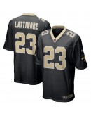 Marshon Lattimore New Orleans Saints Nike Game Jersey - Black