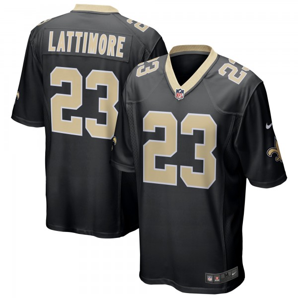 Marshon Lattimore New Orleans Saints Nike Game Jersey - Black