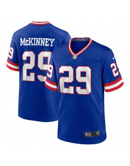 Xavier McKinney New York Giants Nike Classic Player Game Jersey - Royal