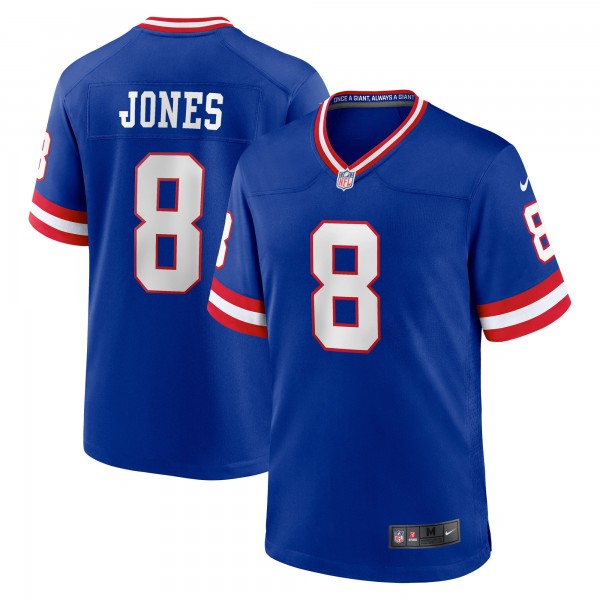 Daniel Jones New York Giants Nike Classic Player Game Jersey - Royal