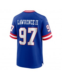 Dexter Lawrence II New York Giants Nike Classic Game Player Jersey - Royal