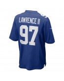 Dexter Lawrence II New York Giants Nike Team Game Player Jersey - Royal