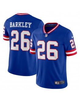 Saquon Barkley New York Giants Nike Classic Vapor Limited Player Jersey - Royal