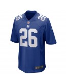 Saquon Barkley New York Giants Nike Game Jersey - Royal