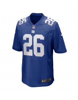 Saquon Barkley New York Giants Nike Game Jersey - Royal