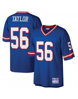 Lawrence Taylor New York Giants Mitchell & Ness Big & Tall 1986 Retired Player Replica Jersey - Royal