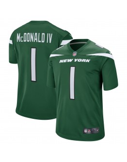 Will McDonald IV New York Jets Nike 2023 NFL Draft First Round Pick Game Jersey - Gotham Green