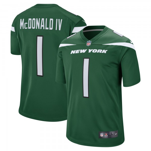 Will McDonald IV New York Jets Nike 2023 NFL Draft First Round Pick Game Jersey - Gotham Green