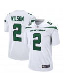 Zach Wilson New York Jets Nike White Game Jersey - White