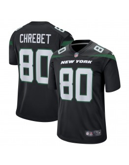 Wayne Chrebet New York Jets Nike Retired Player Jersey - Black