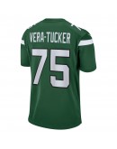 Alijah Vera-Tucker New York Jets Nike Game Player Jersey - Gotham Green